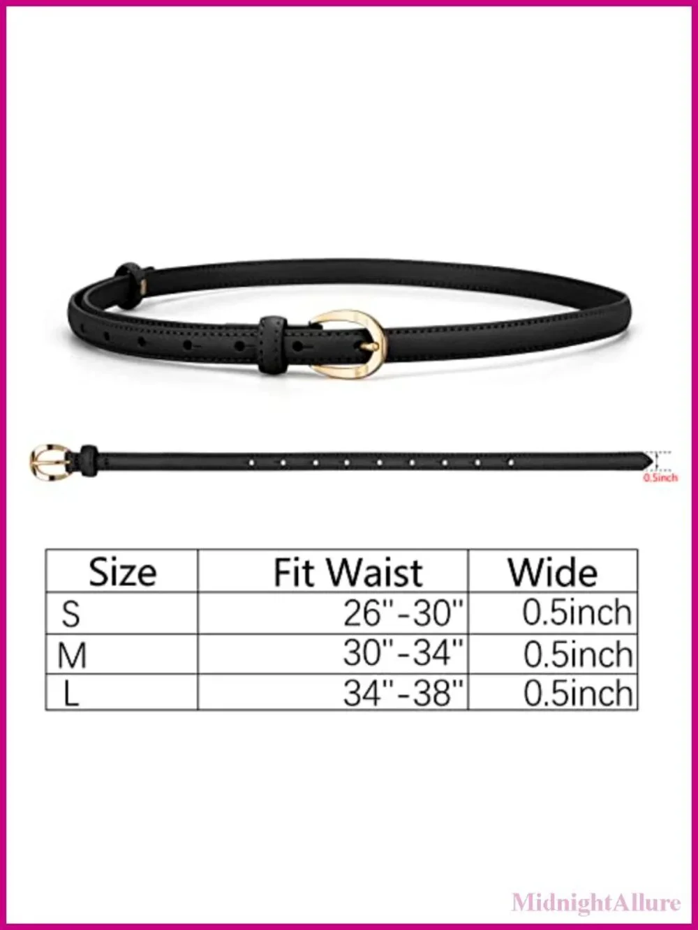 N/A leather belts
